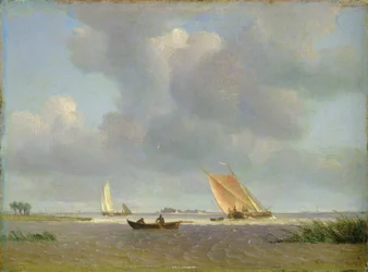 Una brisa fresca en el Elba, c.1830